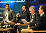 El primer panel del evento en Montevideo - Crédito: Convergencialatina